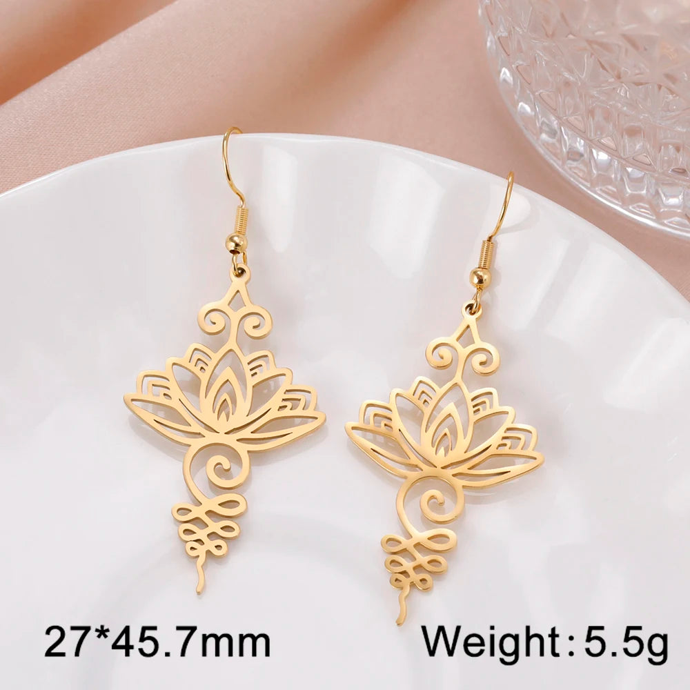 Lotus Joy Earrings