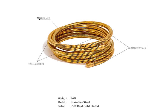 Eclipse Wrap Bracelet